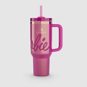 Stanley Pink Tumbler with Straw